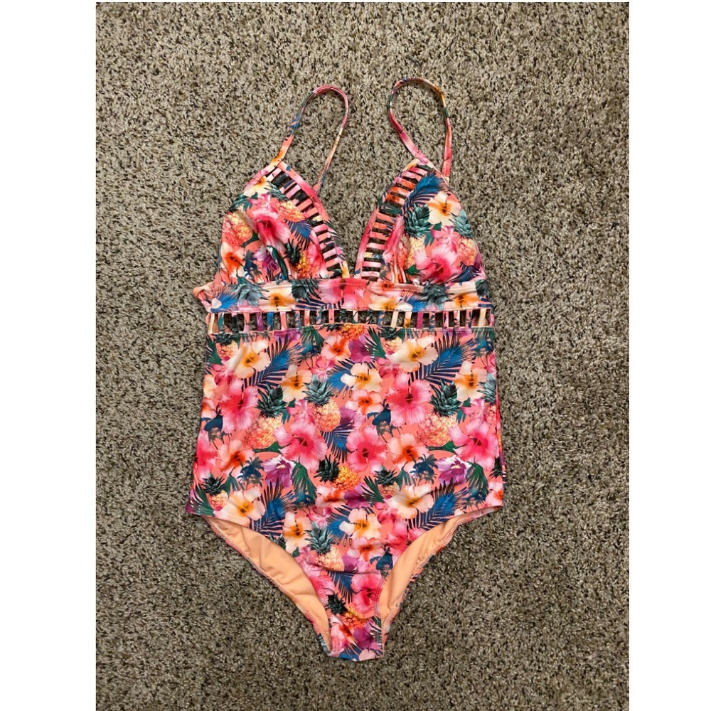 Op Floral One Piece Swimsuit